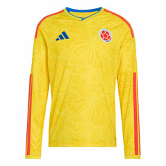 Adidas - Colombia National Team FIFA x World Cup 2026 Home Replica Long Sleeve Jersey - Yellow