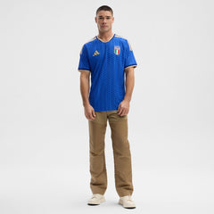 Adidas - Italy National Team FIFA x World Cup 2026 Home On Field Jersey - Blue