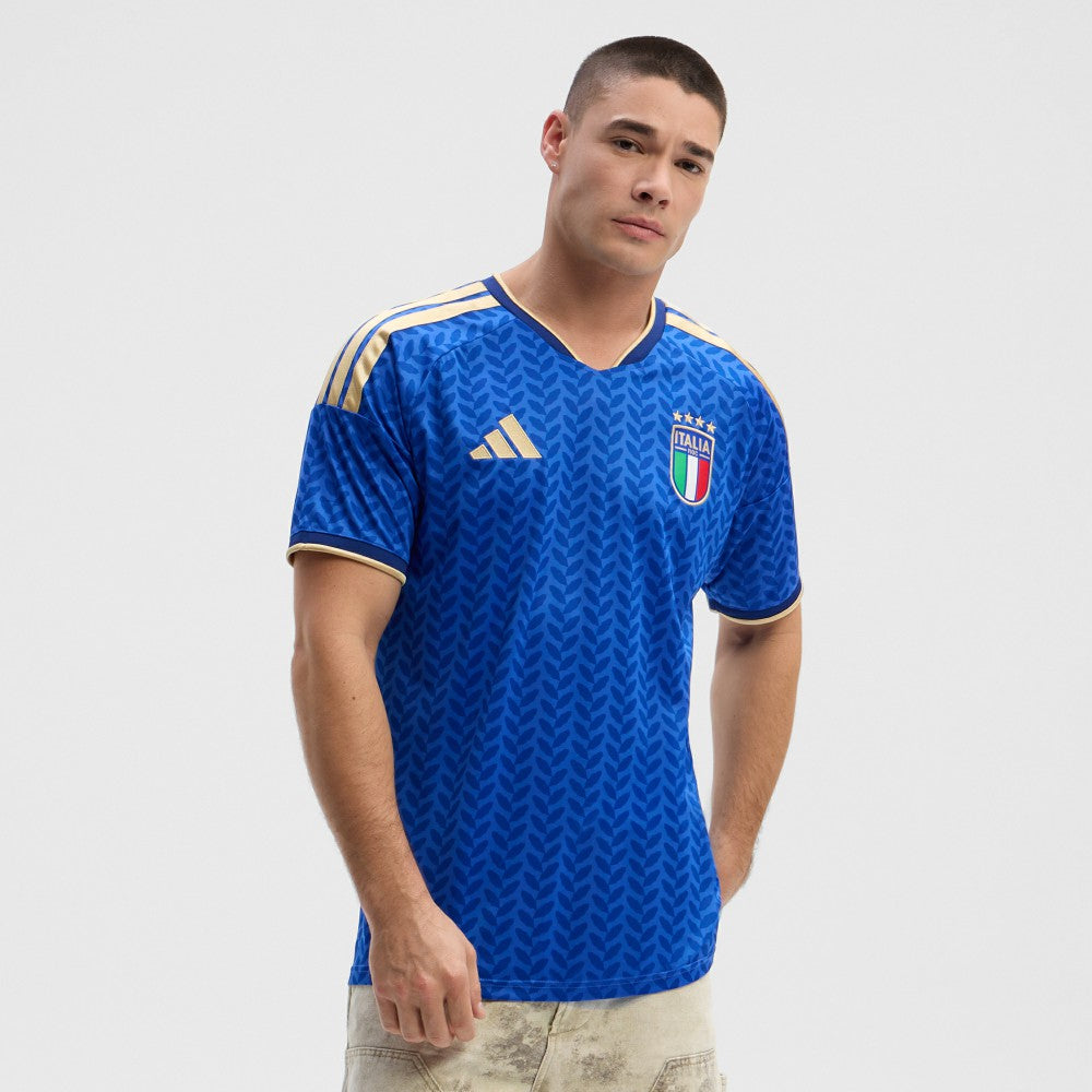 Adidas - Italy National Team FIFA x World Cup 2026 Home Replica Jersey - Blue