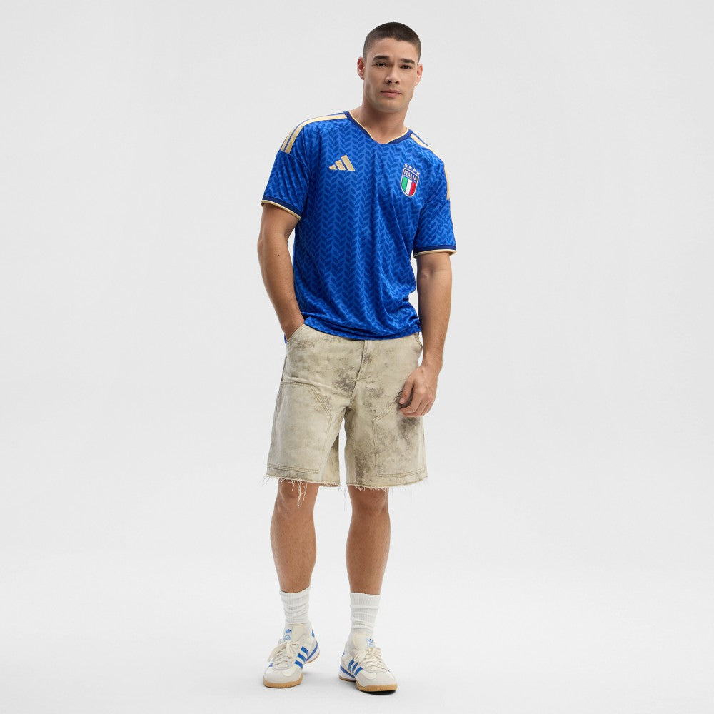 Adidas - Italy National Team FIFA x World Cup 2026 Home Replica Jersey - Blue