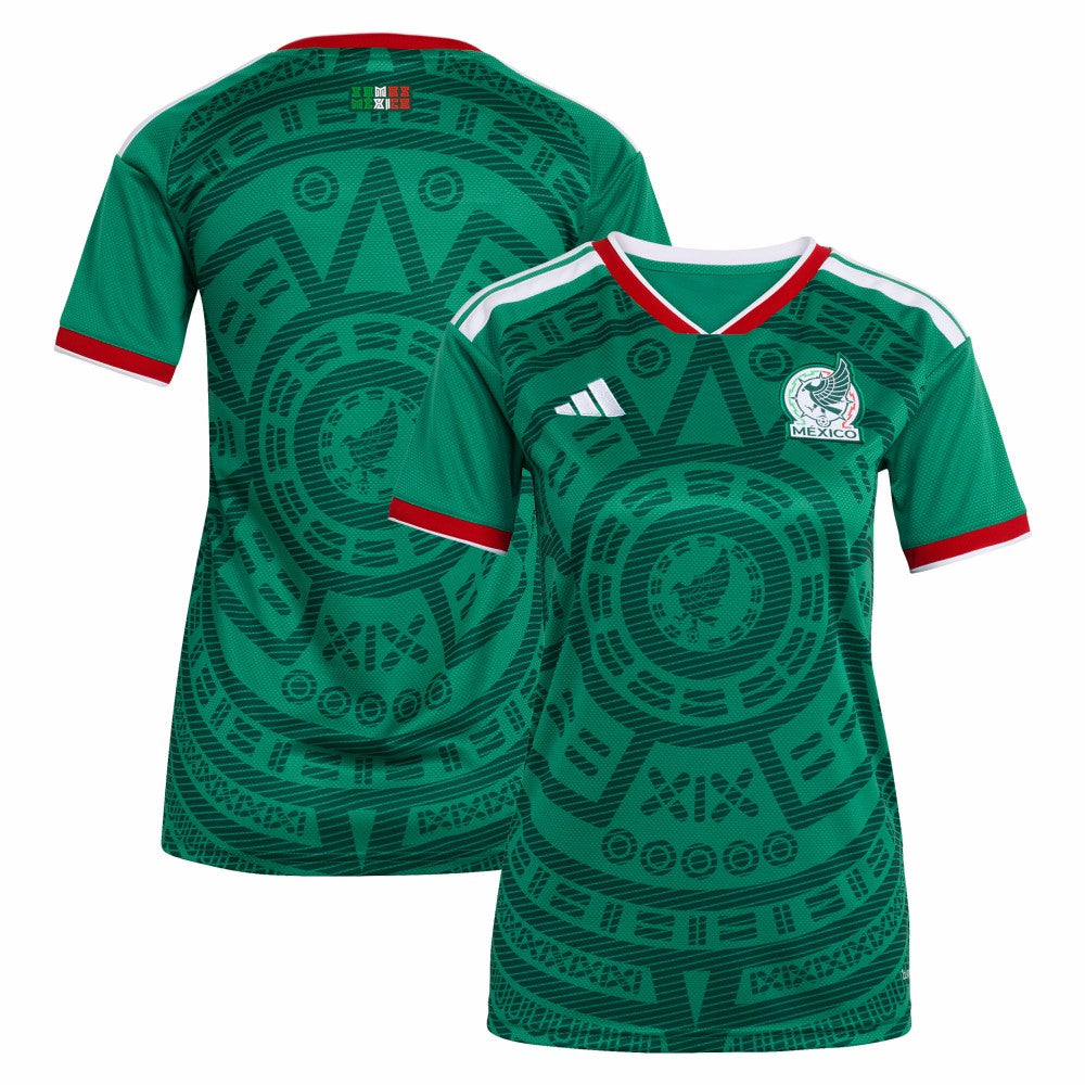 Adidas - Mexico National Team Women's FIFA x World Cup 2026 Home Replica Jersey - Green
