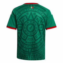 Adidas - Mexico National Team Youth FIFA x World Cup 2026 Home Replica Jersey - Green