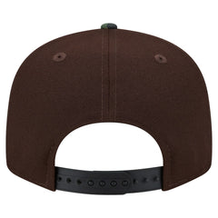 Miami Dolphins Adult Burnt Wood Camo 9FIFTY Snapback Hat - Dark Brown - NFL