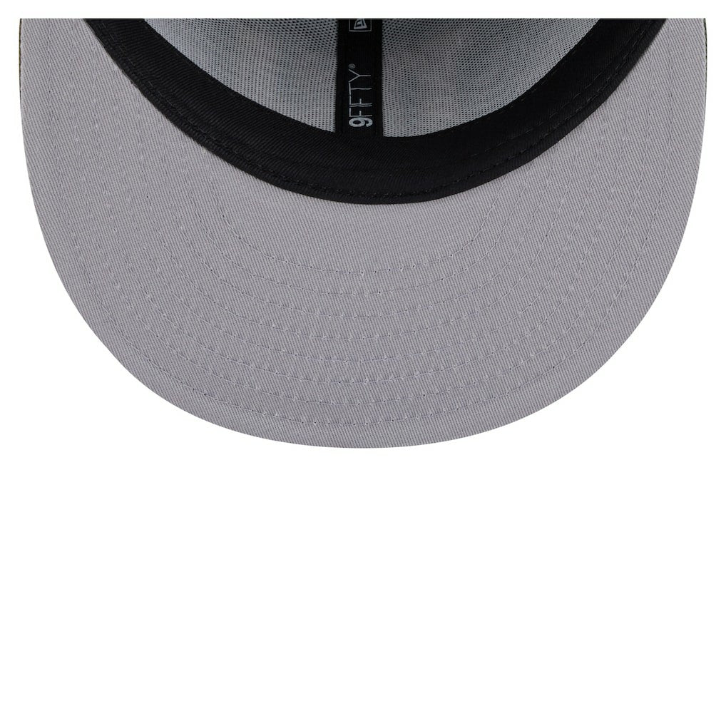 New York Giants Adult Burnt Wood Camo 9FIFTY Snapback Hat - Dark Brown - NFL