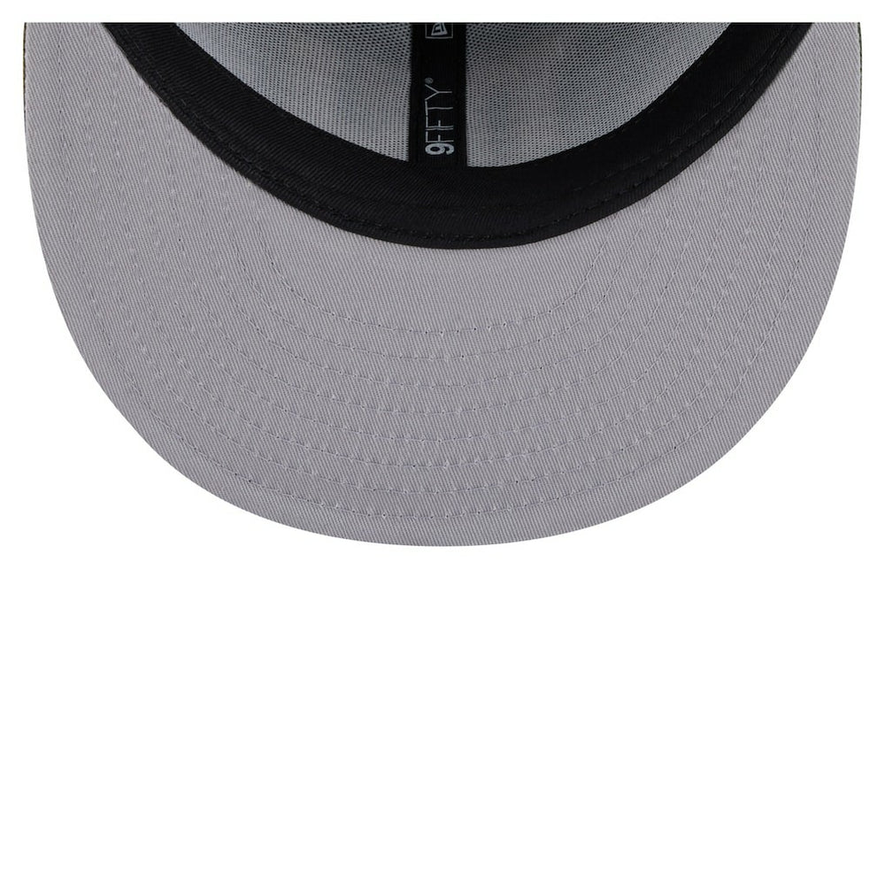 New York Giants Adult Burnt Wood Camo 9FIFTY Snapback Hat - Dark Brown - NFL