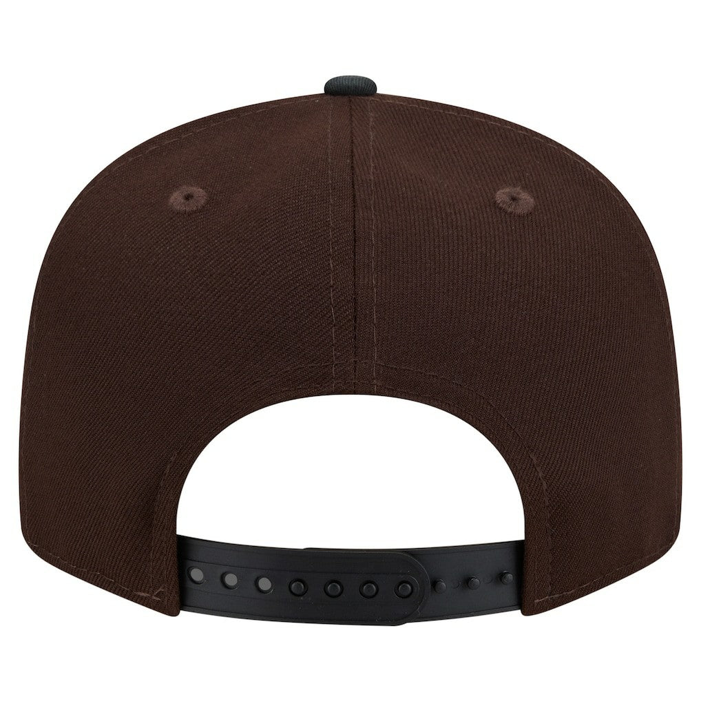 Los Angeles Chargers Adult Burnt Wood Camo 9FIFTY Snapback Hat - Dark Brown - NFL