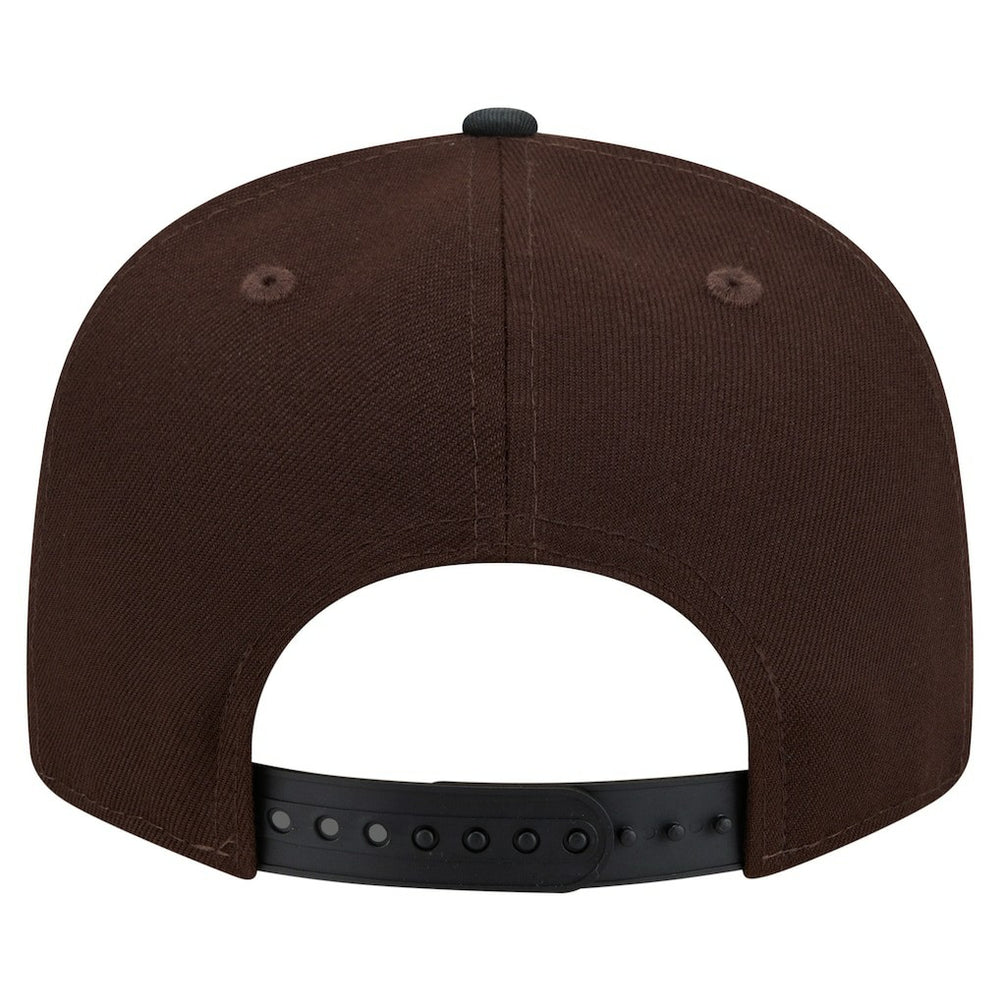 Los Angeles Chargers Adult Burnt Wood Camo 9FIFTY Snapback Hat - Dark Brown - NFL