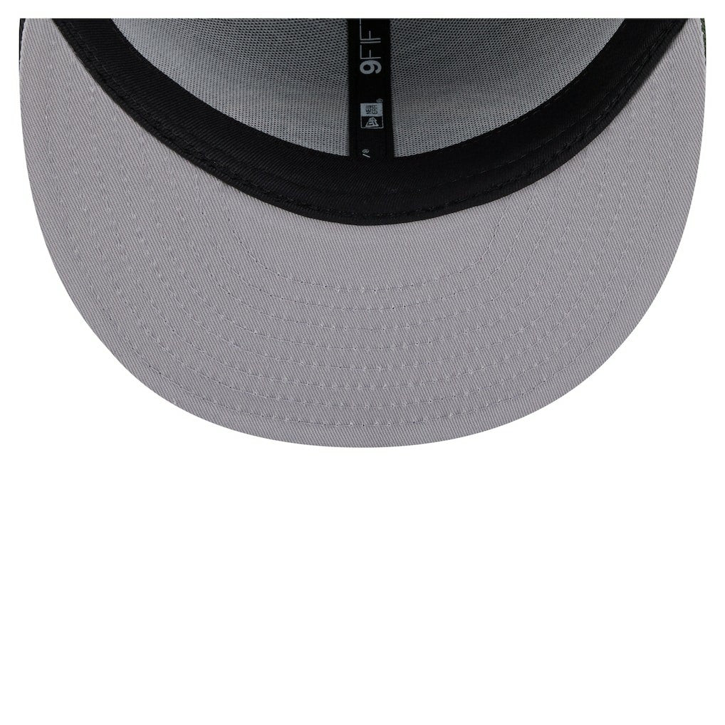 Los Angeles Chargers Adult Burnt Wood Camo 9FIFTY Snapback Hat - Dark Brown - NFL