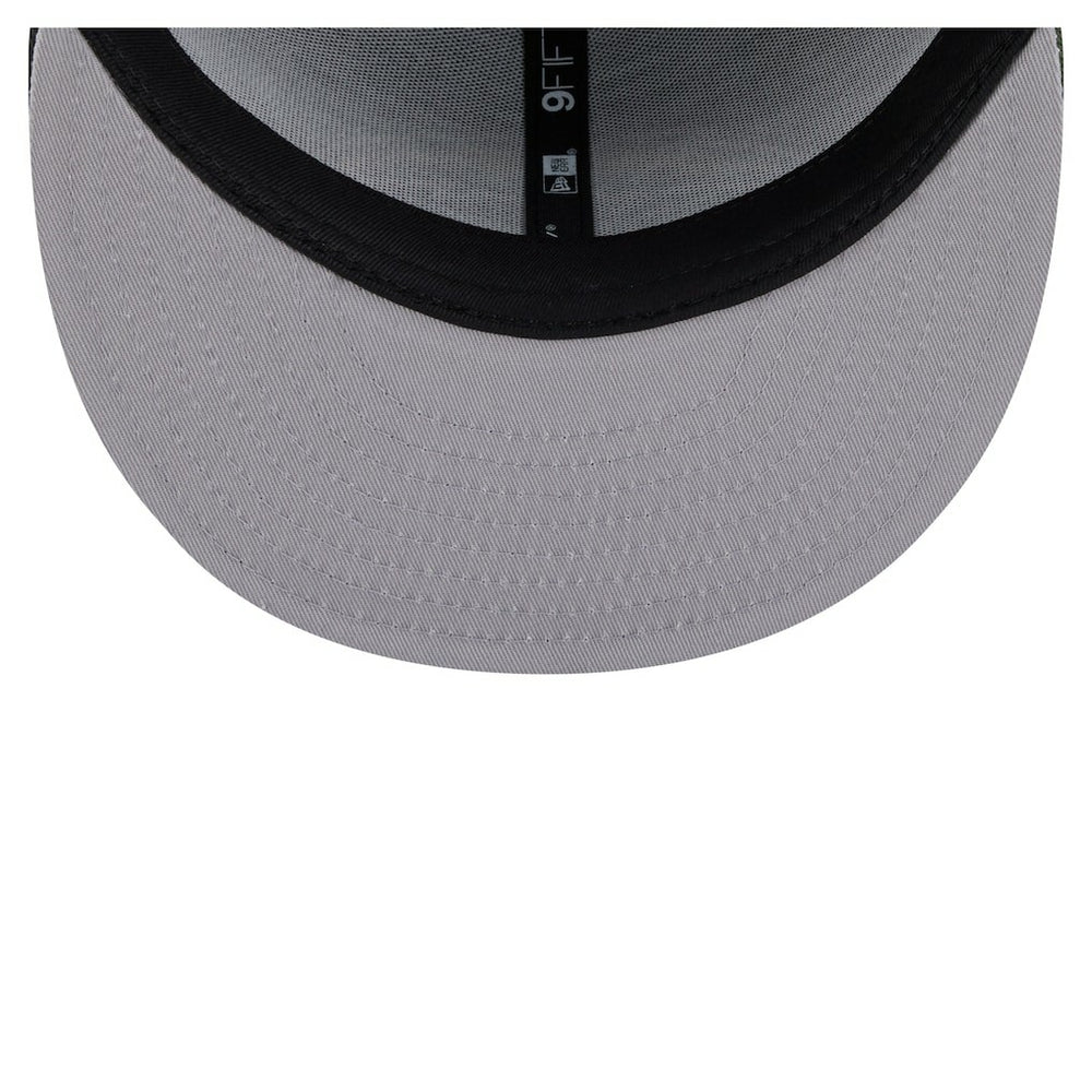 Los Angeles Chargers Adult Burnt Wood Camo 9FIFTY Snapback Hat - Dark Brown - NFL