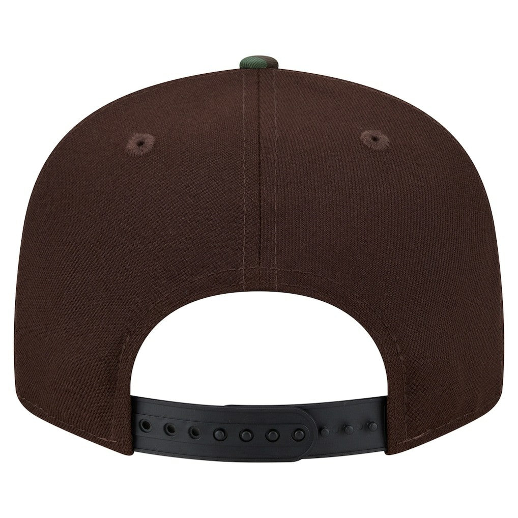Philadelphia Eagles Adult Burnt Wood Camo 9FIFTY Snapback Hat - Dark Brown - NFL