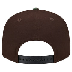 Philadelphia Eagles Adult Burnt Wood Camo 9FIFTY Snapback Hat - Dark Brown - NFL