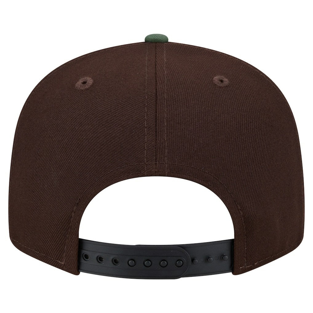 Pittsburgh Steelers Adult Burnt Wood Camo 9FIFTY Snapback Hat - Dark Brown - NFL