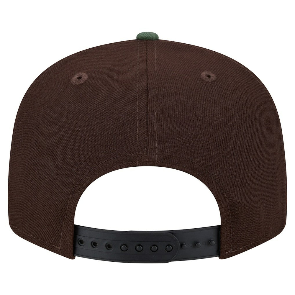 Pittsburgh Steelers Adult Burnt Wood Camo 9FIFTY Snapback Hat - Dark Brown - NFL