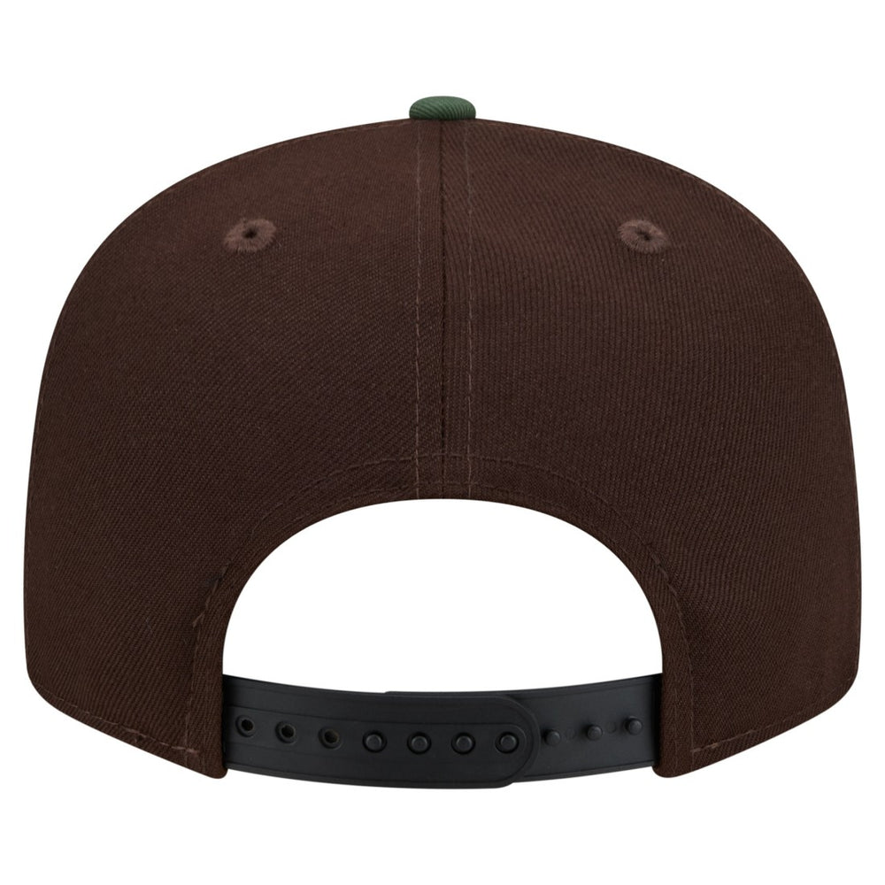 Tampa Bay Buccaneers Adult Burnt Wood Camo 9FIFTY Snapback Hat - Dark Brown - NFL
