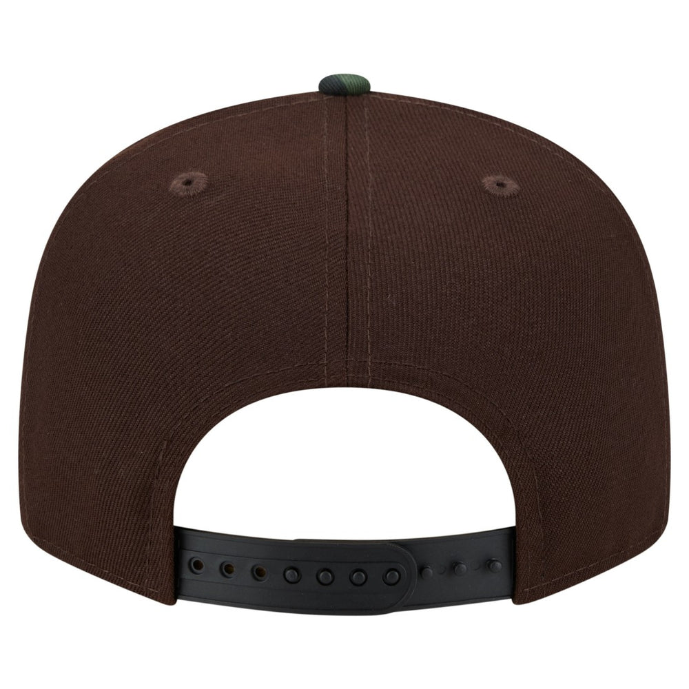Washington Commanders Adult Burnt Wood Camo 9FIFTY Snapback Hat - Dark Brown - NFL