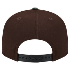 Washington Commanders Adult Burnt Wood Camo 9FIFTY Snapback Hat - Dark Brown - NFL