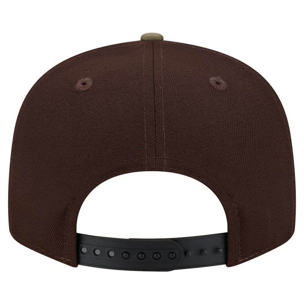 Cleveland Browns Adult Burnt Wood Camo 9FIFTY Snapback Hat - Dark Brown - NFL