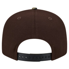 Buffalo Bills Adult Burnt Wood Camo 9FIFTY Snapback Hat - Dark Brown - NFL