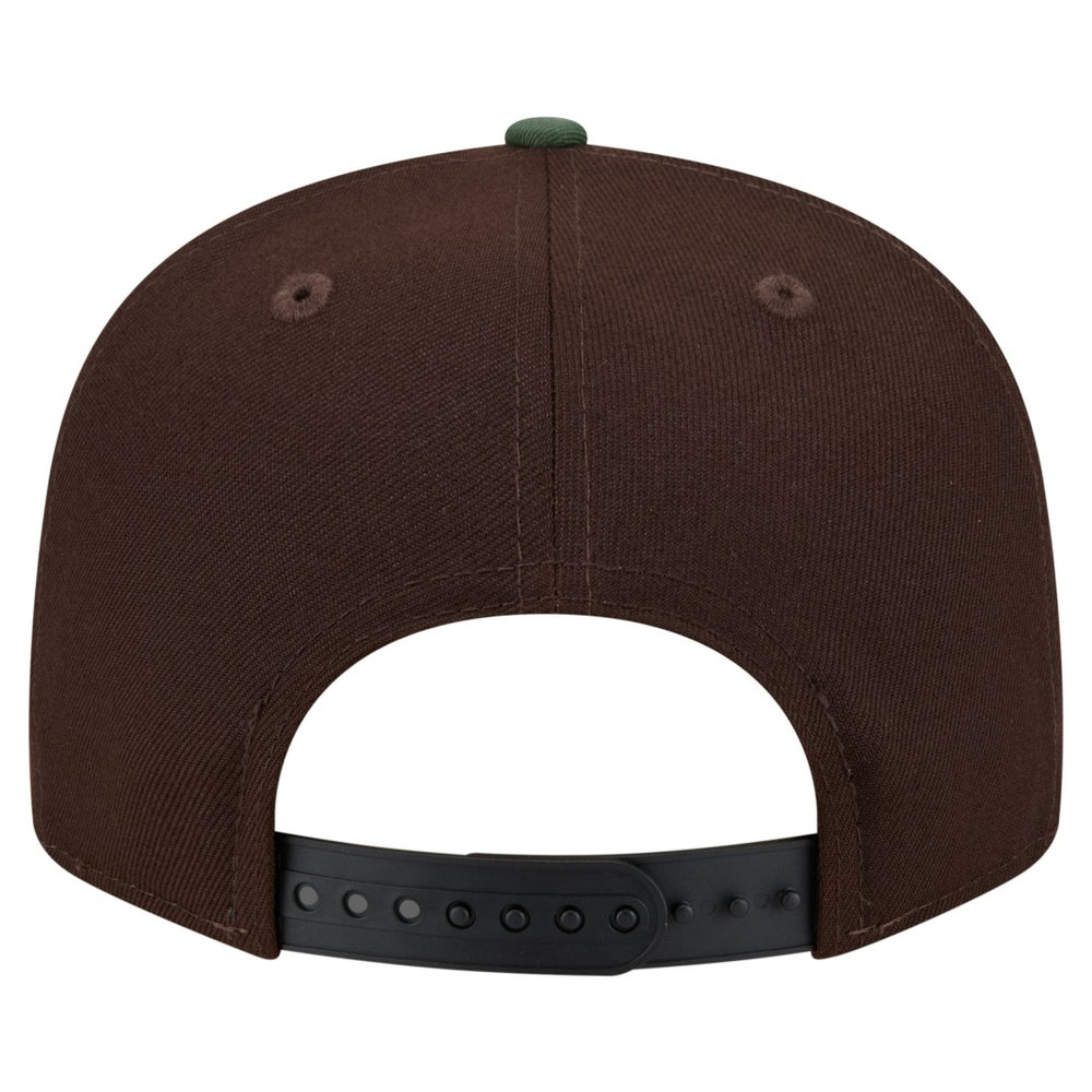 Denver Broncos Adult Burnt Wood Camo 9FIFTY Snapback Hat - Dark Brown - NFL