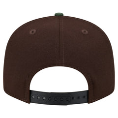 Denver Broncos Adult Burnt Wood Camo 9FIFTY Snapback Hat - Dark Brown - NFL