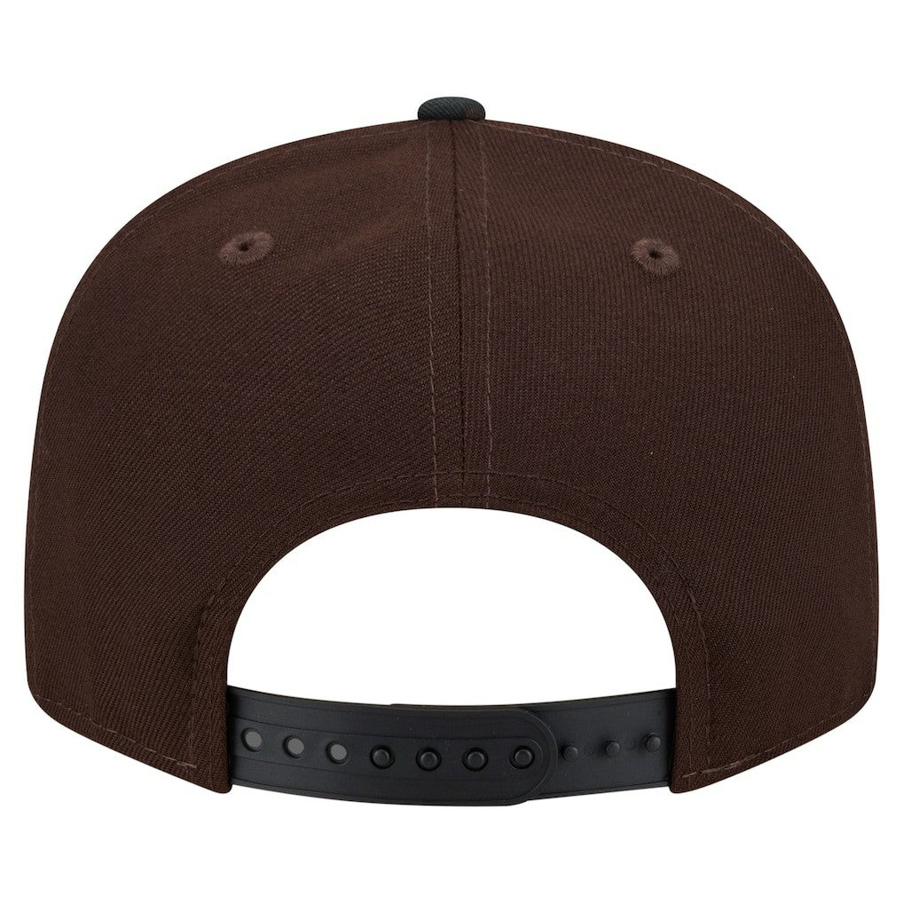 Detroit Lions Adult Burnt Wood Camo 9FIFTY Snapback Hat - Dark Brown - NFL