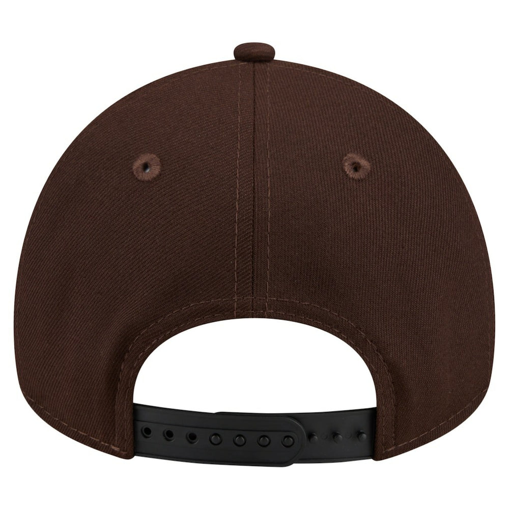 Washington Commanders New Era Burnt Wood A-Frame 9FORTY Adjustable Hat - Dark Brown - NFL