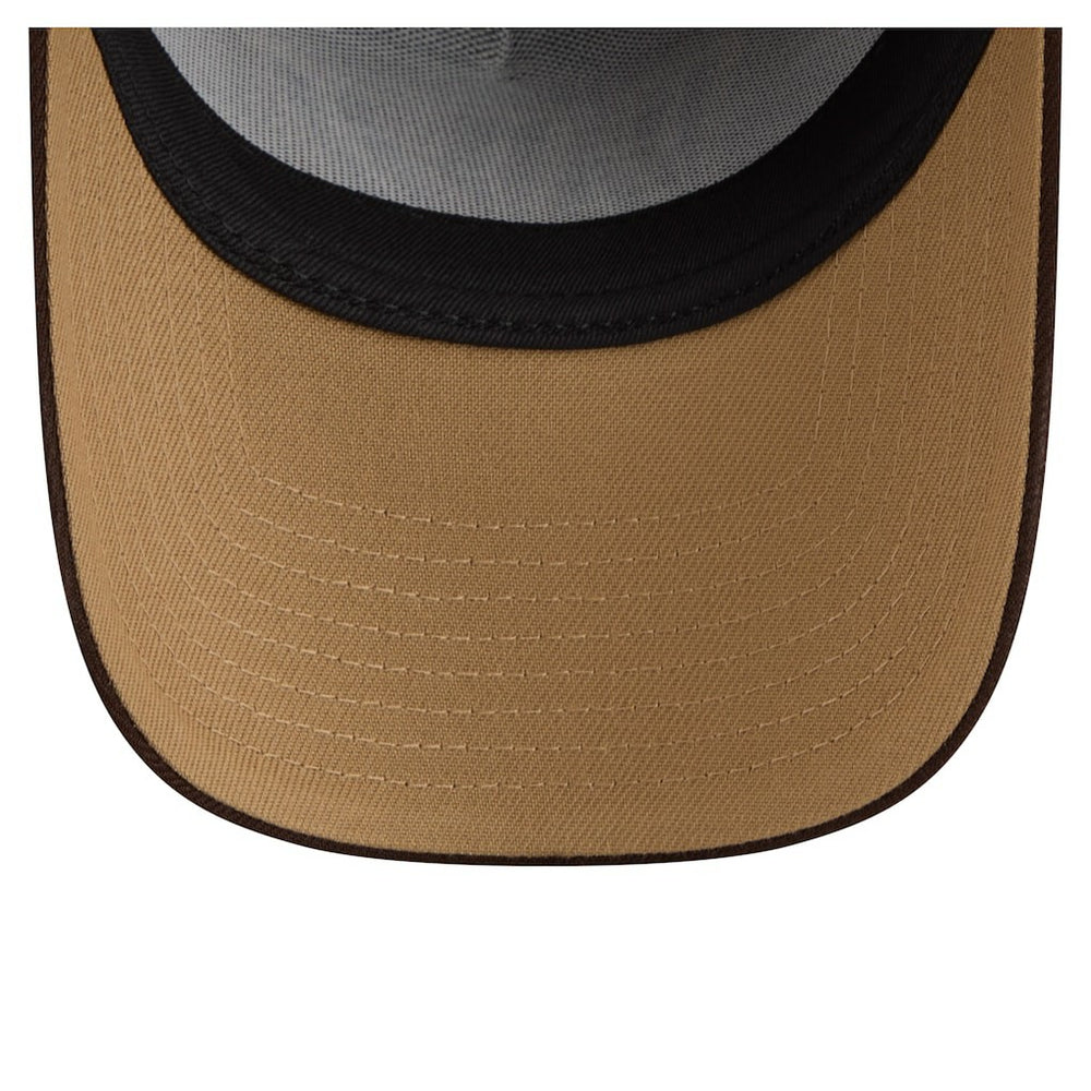Washington Commanders New Era Burnt Wood A-Frame 9FORTY Adjustable Hat - Dark Brown - NFL