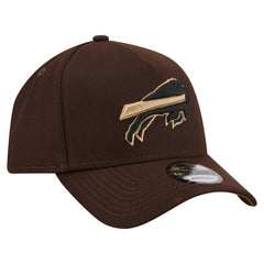 Buffalo Bills New Era Burnt Wood A-Frame 9FORTY Adjustable Hat - Dark Brown - NFL