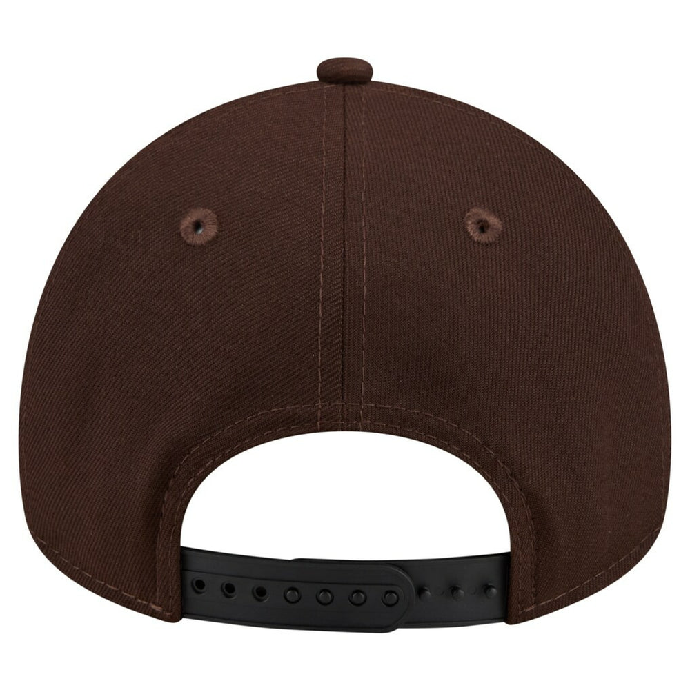 Buffalo Bills New Era Burnt Wood A-Frame 9FORTY Adjustable Hat - Dark Brown - NFL