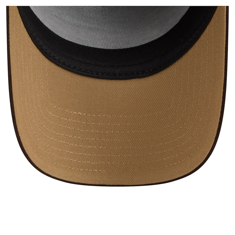 Buffalo Bills New Era Burnt Wood A-Frame 9FORTY Adjustable Hat - Dark Brown - NFL