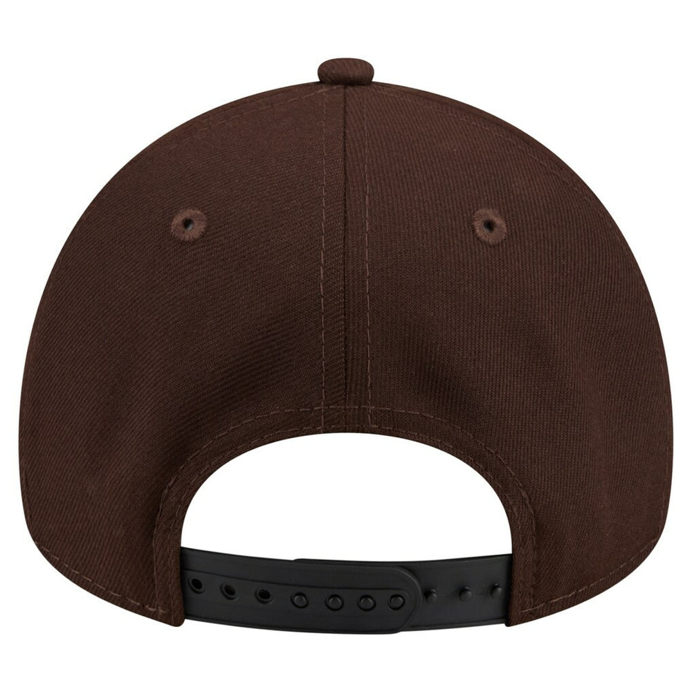 Detroit Lions New Era Burnt Wood A-Frame 9FORTY Adjustable Hat - Dark Brown - NFL