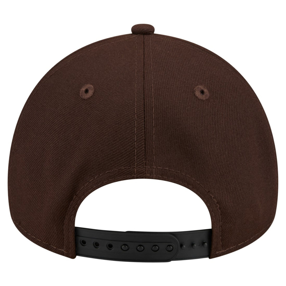Green Bay Packers New Era Burnt Wood A-Frame 9FORTY Adjustable Hat - Dark Brown - NFL