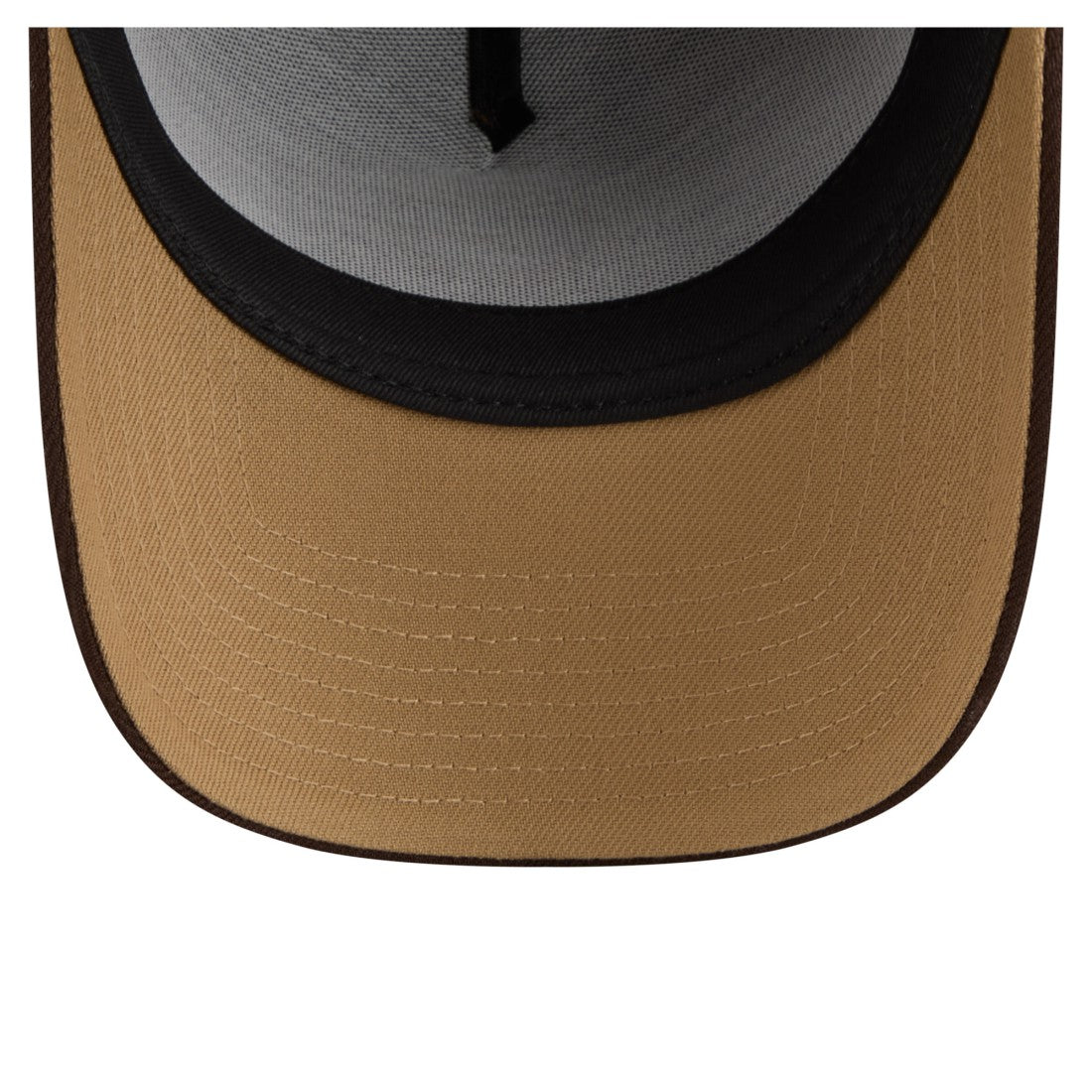 Green Bay Packers New Era Burnt Wood A-Frame 9FORTY Adjustable Hat - Dark Brown - NFL