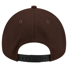 Kansas City Chiefs New Era Burnt Wood A-Frame 9FORTY Adjustable Hat - Dark Brown - NFL