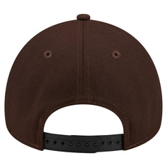Miami Dolphins New Era Burnt Wood A-Frame 9FORTY Adjustable Hat - Dark Brown - NFL