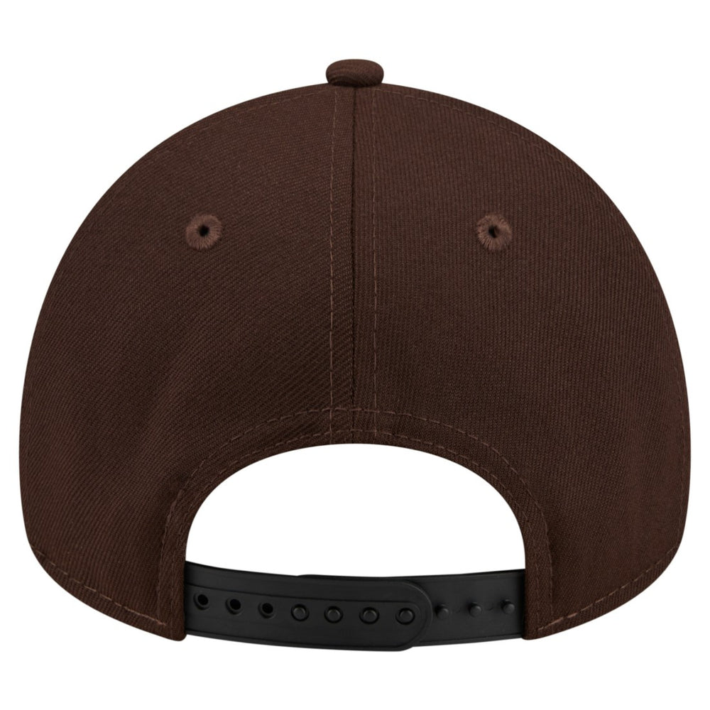 Tampa Bay Buccaneers New Era Burnt Wood A-Frame 9FORTY Adjustable Hat - Dark Brown - NFL