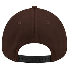 Tampa Bay Buccaneers New Era Burnt Wood A-Frame 9FORTY Adjustable Hat - Dark Brown - NFL