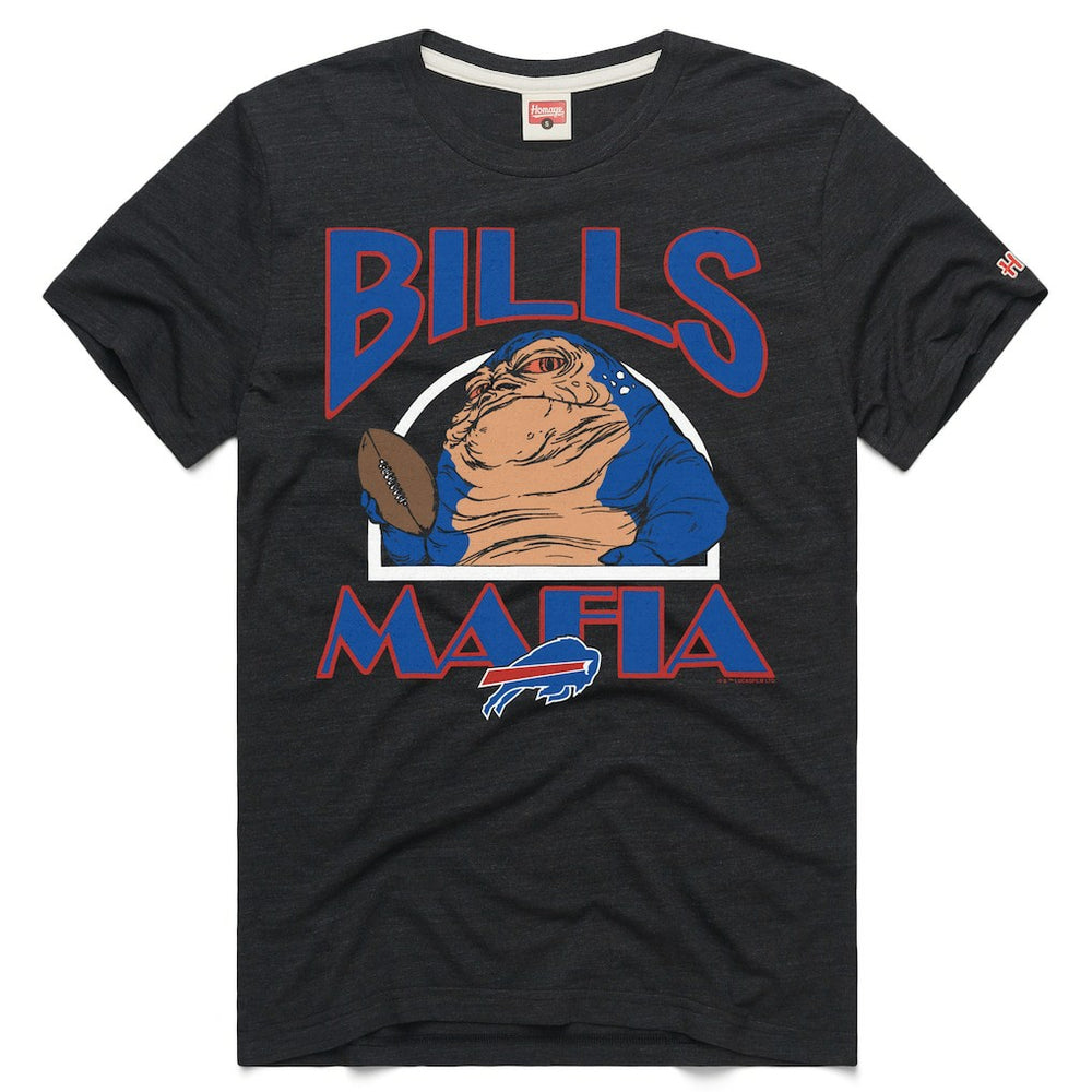 Buffalo Bills Homage Unisex Star Wars x NFL Tri-Blend T-Shirt - Charcoal - NFL