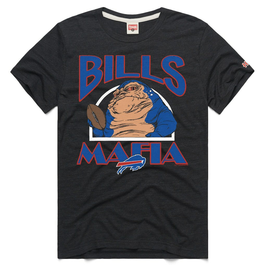 Buffalo Bills Homage Unisex Star Wars x NFL Tri-Blend T-Shirt - Charcoal - NFL