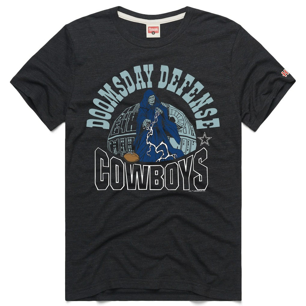 Dallas Cowboys Homage Unisex Star Wars x NFL Tri-Blend T-Shirt - Charcoal - NFL