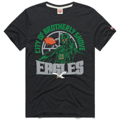 Philadelphia Eagles Homage Unisex Star Wars x NFL Tri-Blend T-Shirt - Charcoal - NFL