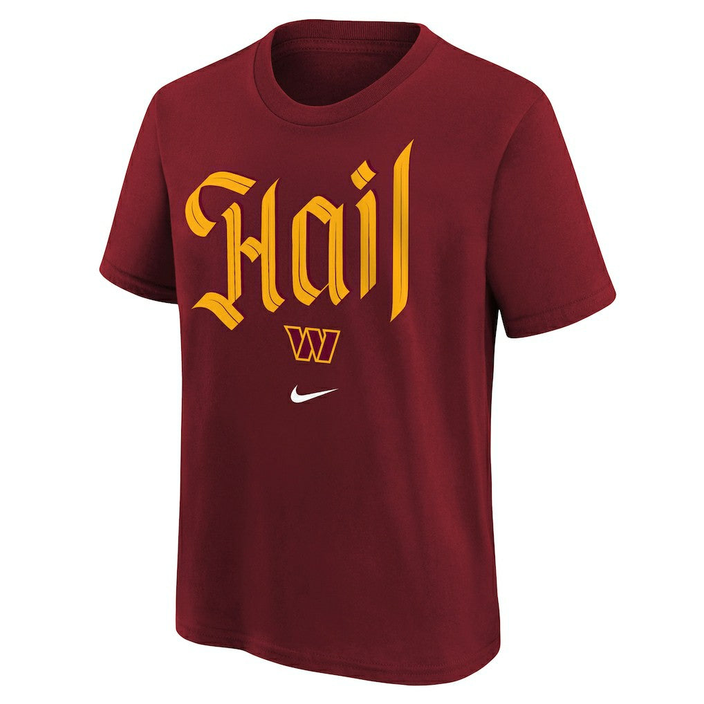 Washington Commanders Youth Hail T-Shirt - Burgundy - Nike
