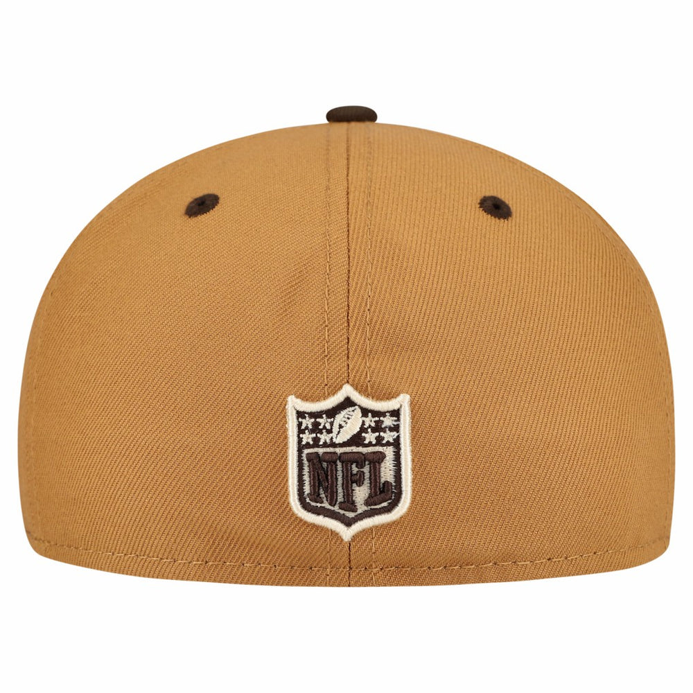 Dallas Cowboys New Era Two-Tone Walnut 59FIFTY Fitted Hat - Light Brown/Dark Brown - NFL