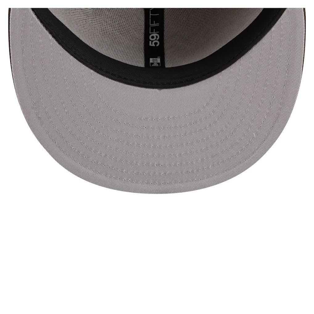 Atlanta Falcons New Era Two-Tone Walnut 59FIFTY Fitted Hat - Light Brown/Dark Brown - NFL