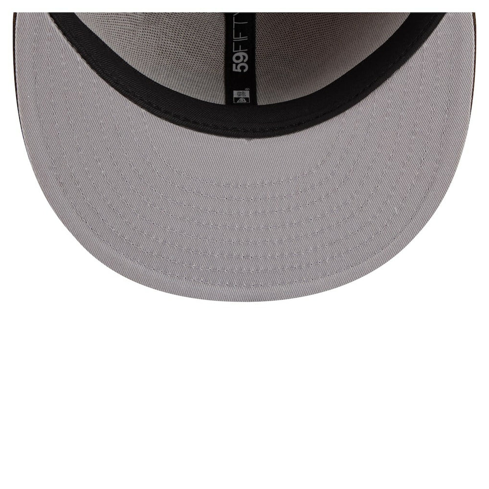 Atlanta Falcons New Era Two-Tone Walnut 59FIFTY Fitted Hat - Light Brown/Dark Brown - NFL