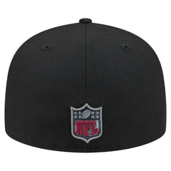 Washington Commanders New Era Color Pop 59FIFTY Fitted Hat - Black - NFL
