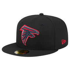 Atlanta Falcons New Era Color Pop 59FIFTY Fitted Hat - Black - NFL