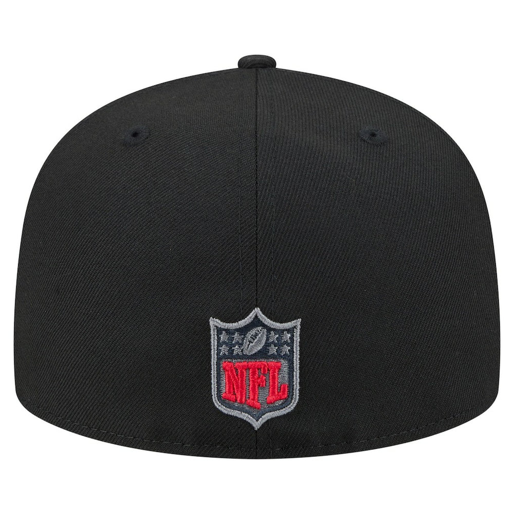 Atlanta Falcons New Era Color Pop 59FIFTY Fitted Hat - Black - NFL