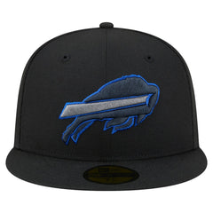 Buffalo Bills New Era Color Pop 59FIFTY Fitted Hat - Black - NFL