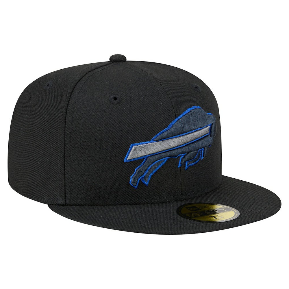 Buffalo Bills New Era Color Pop 59FIFTY Fitted Hat - Black - NFL